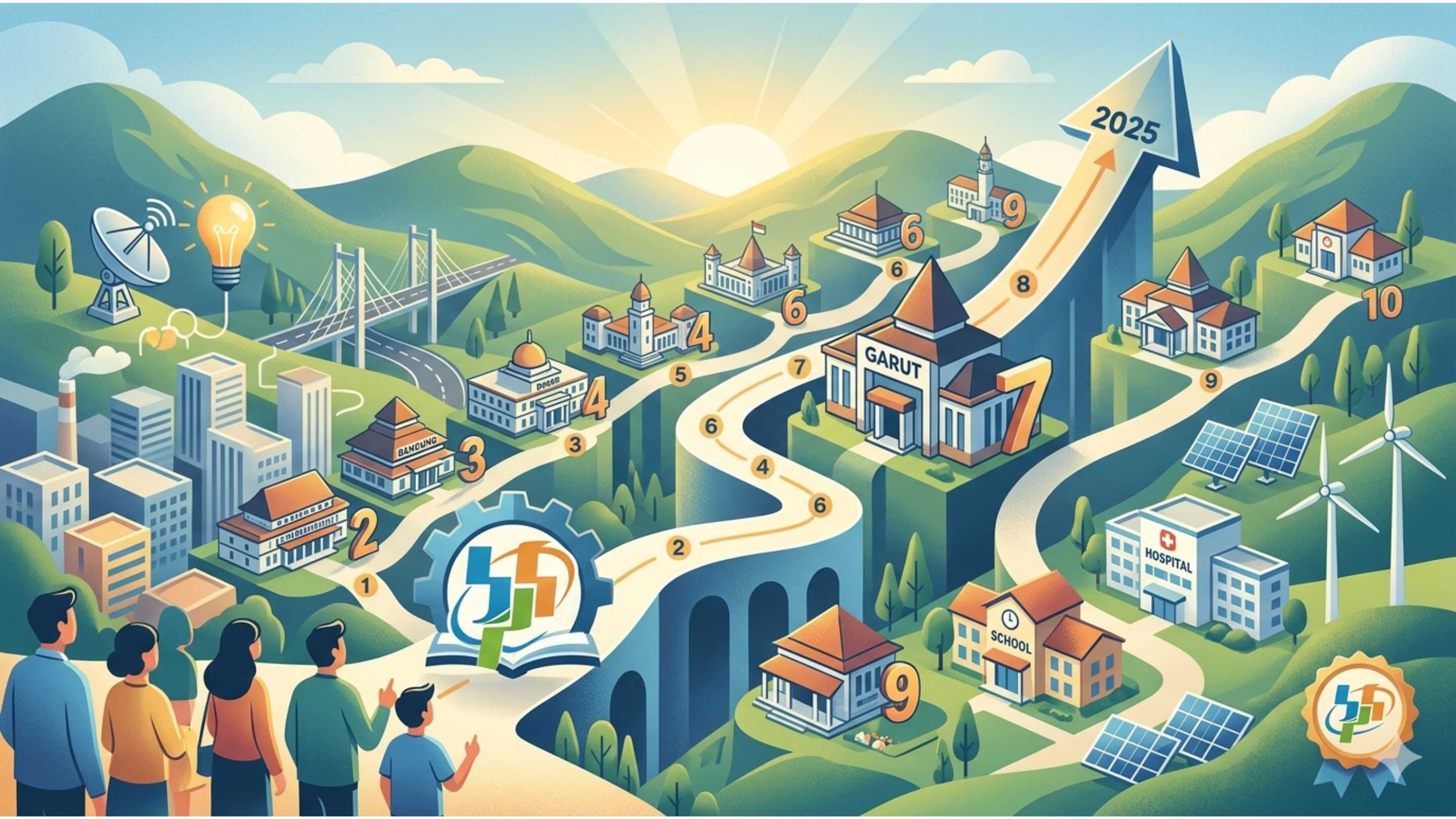 Garut Ikut Bersaing Ketat, Masuk 10 Besar Kabupaten Maju di Jabar 2025